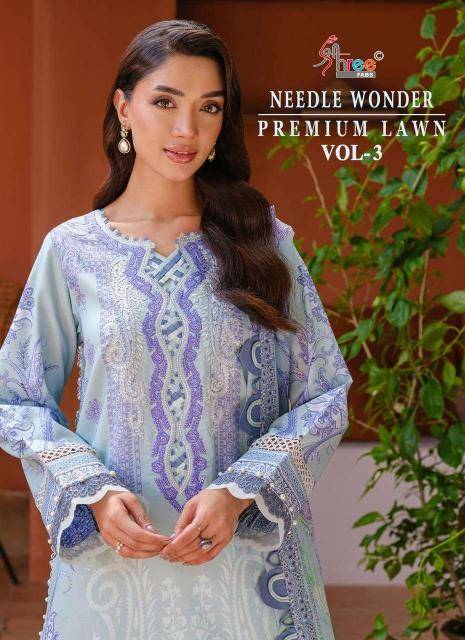 Shree fabs needle wonder vol- 3 salwar kameez wholesale shops in Pune